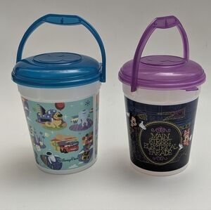 Disneyland Disney Parks Popcorn Buckets Lot Of 2